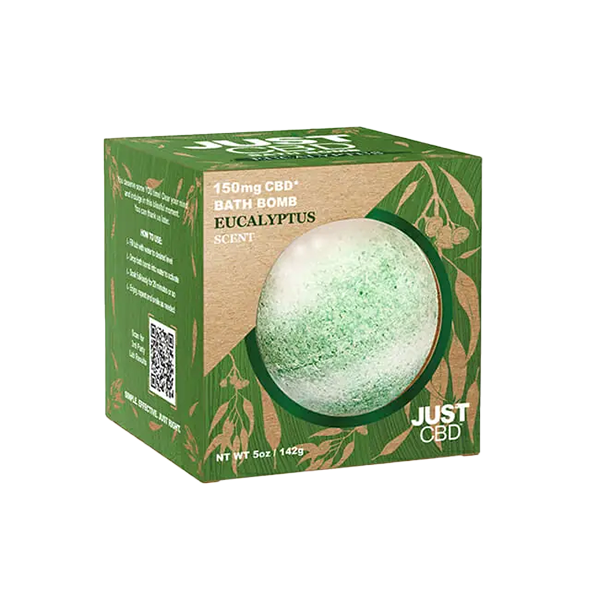 Just CBD Eucalyptus Scent Bath Bomb