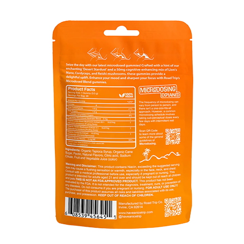 Road Trip - MICRODOSED Gummies + Functional Mushrooms