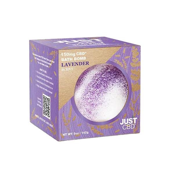 Just CBD Lavender Scent Bath Bomb